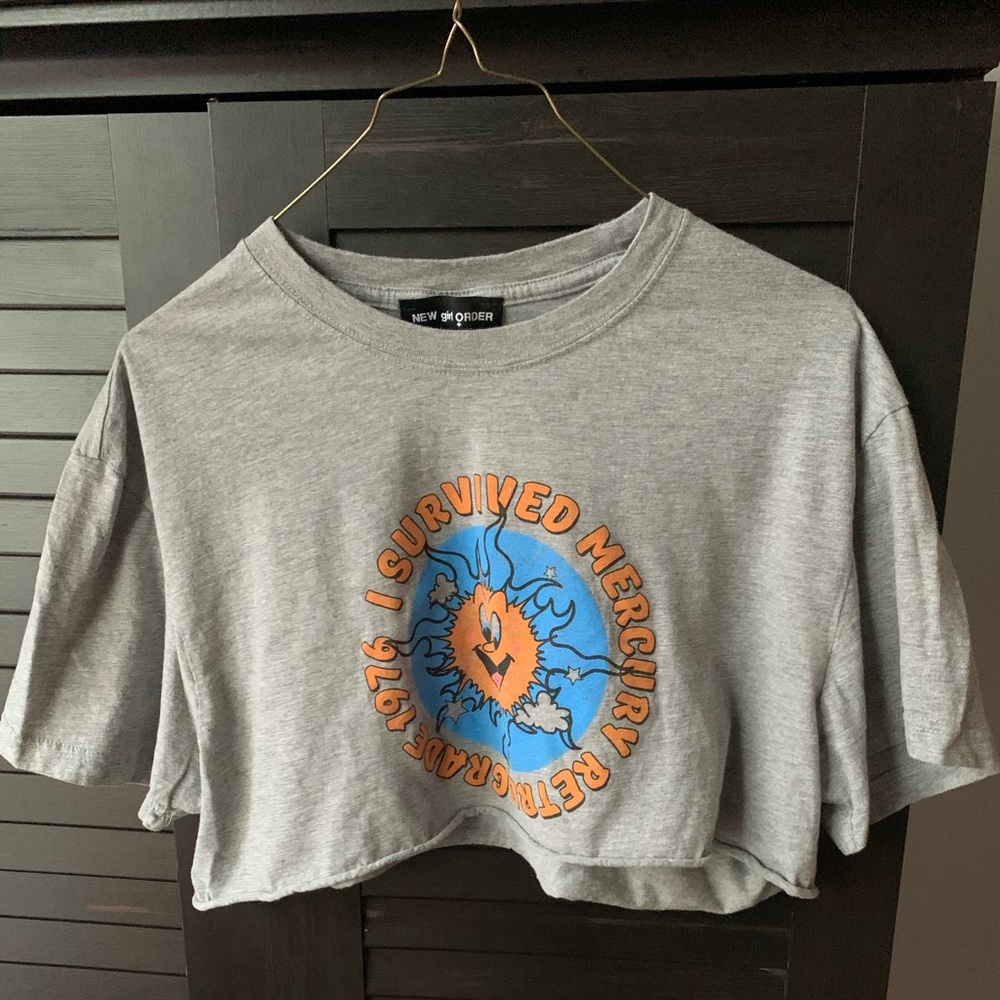 fun cropped tee!